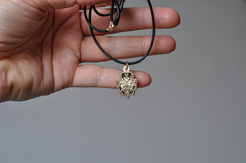 Beetle Pendant - Black Design