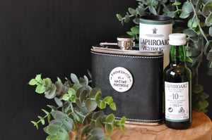 FATHERHOOD set design hip flask