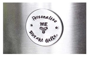 SILVER GLITTER Personalised Hip Flask